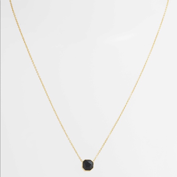 gorjana Power Gemstone Charm Adjustable Necklace - Picture 1 of 3